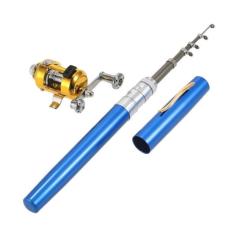 Color FISHING ROD PENA PUPLEN Pancing Joran Mini Portable Fish Pen PulPen Alat Mancing