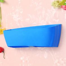 Sepatu Perekat Rak Hiasan Dinding Kreatif Penyelenggara Kait Gantungan Sepatu Biru