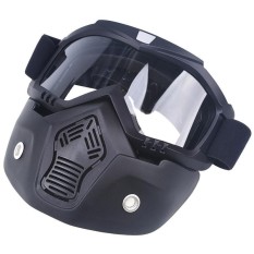 Lintas Negara Anti-kabut Helm Sepeda Motor Hidung Goggle Masker Kacamata Berkualitas Tinggi-Intl