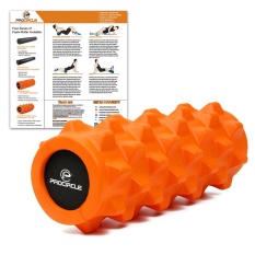 Bagian Ganda Deep Tissue Massage AccuPoint Rol EVA Sopan Training Foam Roller 31*10 Cm Trigger Point Melepaskan Ketegangan -Intl