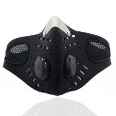 Tahan Terhadap Debu Topeng Ski Sepeda Motor Anti By Pollution Olahraga Masker Mulut Meredam Tahan Terhadap Debu dengan Menggunakan Filter Karbon Aktif