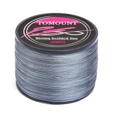 Dyneema 1000 M 45,36 Kg 0,5mm Super Strong/jeran Kepang Memancing Ikan Baris Mengatasi (abu-abu)