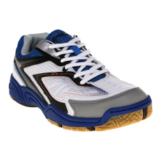 Eagle Cybertooth Sepatu Badminton - White-R.Blue