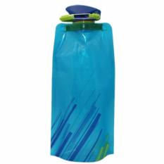 Eigia Botol Minum Lipat Camping Hiking Adventure Outdoor Biking Sport 700ml Water Drinking Bottle Reusable and Foldable BPA Free Tempat Air Perlengkapan Sekolah Tamasya Outdoor Piknik Olahraga Lari Running Sepeda Ramah Lingkungan s3981