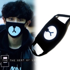 EXO Dustproof Masks Kpop Masks 16 Types (Black ) - intl