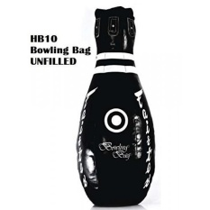 Fairtex UNFILLED HB10 - Bowling Bag Black Heavy Punching Bag for Muay Thai Kick Boxing MMA K1 - intl