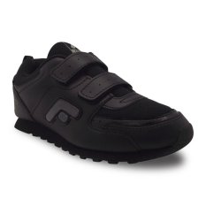 Fans Eureka B Jr Sepatu Olahraga Lari Anak-anak - Hitam Polos