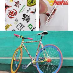 Fashion Sepeda Scooter Scrapbook Sticker BMX Mountain Road Bike Decal Stiker-Intl