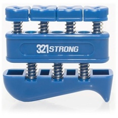Jari Strengthener dan Tangan Exerciser untuk Gitar, Piano, atau Therapy-Biru dengan Bonus 4 K Ultra HD EBook-Internasional
