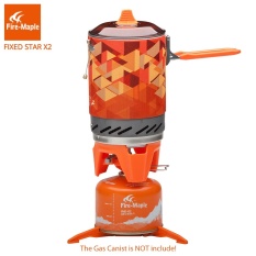 Fire Maple Memasak Pribadi Outdoor Hiking Camping Equipment Oven Portable Best Propane Gas Kompor Burner 1L 600g FMS-X2 -Intl