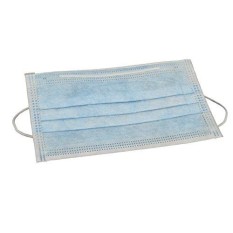 Suara Pertama TS-2201-200 Wajah Topeng Telinga Lingkaran, Satu Ukuran Cocok untuk Semua (paket 200)-Intl