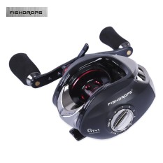 FISHDROPS 17 + 1BB Kiri Tangan Kanan Baitcasting Reel untuk Casting Line (tangan Kiri)-Intl