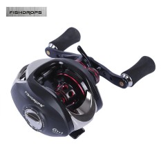 FISHDROPS 17 + 1BB Tangan Kanan Baitcasting Reel untuk Casting Line-Intl