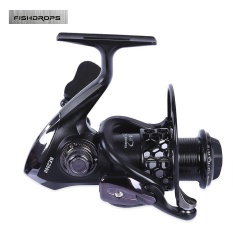 FISHDROPS Full Metal Alat Pemintal Pancingan With Foldable Handle (BE2000)