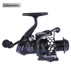FISHDROPS Full Metal Alat Pemintal Pancingan With Foldable Handle (BE4000)