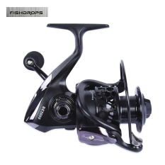 Fishdrops Hollow-Out Rol Gulung Fishing Tackle Godaan dengan Gagang Yang Bisa Ditukar (BE5000)-Intl