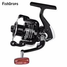 Fishdrops Size 3000 Metal Reel Spinning Fishing Tackle with 13BB One Way Clutch - intl