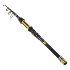 Tongkat Pancing Portable Joran Pancing S Teleskopik Tongkat Pancing S Dapat Ditarik Pintal Joran Pancing Travel Fishing Tackle-Intl