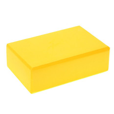 FLY 2 Pcs Yoga Blok Bata Busa Foam Practice Kebugaran Sport Alat (Kuning)-Intl