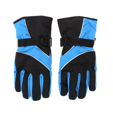 FLY Winter Outdoor Olahraga Sarung Tangan Ski Gunung Windproof Waterproofwarm Snowboard Di Bawah Nol Ski Bersepeda Sarung Tangan (Sapphire Blue) -Intl