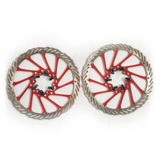 For Avid G3 CS Bersih Sweep The Rotor Rem Cakram 160mm Berpasangan 2 Buah Merah Baru