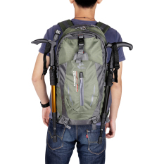 Free Knight 005 Kolam Ransel Olahraga Lintas Alam Berkemah Tas Nilon Tahan Terhadap Udara 40 Liter (hijau Tentara) -Internasional