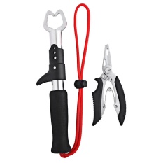 FS-1005 2 Pcs Fishing Penjepit Tang Grip Clamp Outdoor Alat (Merah)-Intl