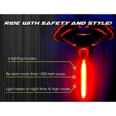 FS 26 LED Sepeda Ringan Isi Ulang Sepeda Ekor Ringan Tinggi Intensity Belakang Aksesoris LED Cocok untuk Sepeda Jalan, lampu Merah