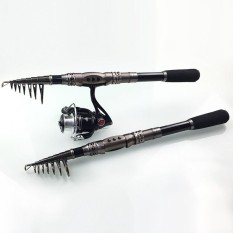 FS Joran Pancing Rods Tiang Teleskopik Memancing Tiang Batang 1.8 M Keberuntungan-G