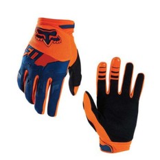 Full-jari Balap Motor Sarung Tangan MTB Bike Mittens Off-Road Naik Sarung Tangan Kolam Olahraga Sarung Tangan Warna: Orange Ukuran: M-Intl