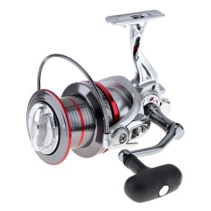 Full Metal Spinning Reel Pancing 12000 SERIES 14 + 1 Ball Bearing Panjang Jarak Surfcasting Roda dengan Lebih Besar Spool- internasional