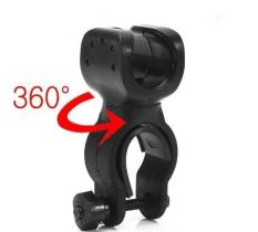 Glosia Bracket Senter Sepeda Mount Braket Lampu Laser Police Swat Led