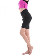 GoldFin Weight Loss Shorts Pants Neoprene Sauna Suit For Women High Waist Tummy Control Physical Exercise Yoga Body Shapers BS009 - intl