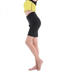 GoldFin Weight Loss Shorts Pants Neoprene Sauna Suit For Women High Waist Tummy Control Physical Exercise Yoga Body Shapers BS009 - intl