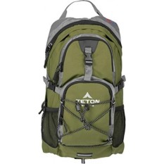 GPL/Teton Olahraga Oasis 1100 ITER Hydration Ransel Sempurna untuk Bermain Ski, Berlari, Bersepeda, Bersepeda, daki Gunung, Pendakian, dan Berburu; Air Bladder Disertakan; Bebas Hujan Sarung Included; hijau/Kapal dari Amerika Serikat-Internasional