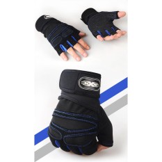 Hang-qiao Angkat Berat Sarung Tangan Olahraga Latihan Gym Gloves-Intl