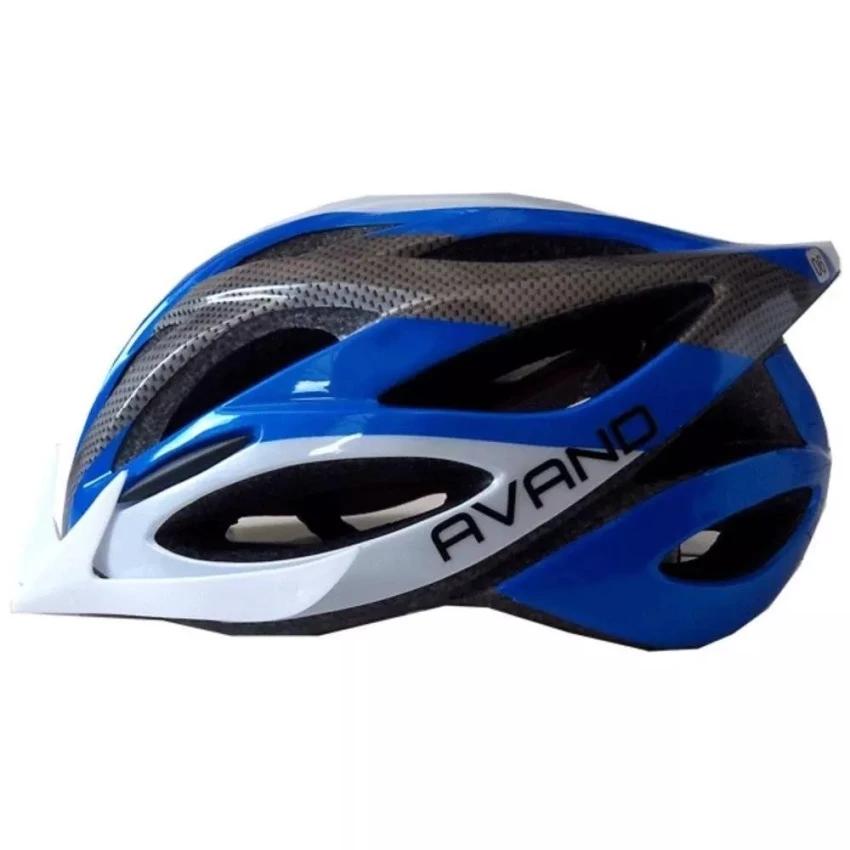 HELM SEPEDA AVAND ADA LAMPU BELAKANG AKSESORIS HITS  