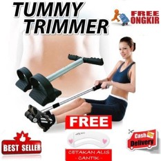 HOKI COD - QuincyLabel Tummy Trimmer Alat Olahraga Pembakar Lemak Perut - Pelangsing Perut - Pembentuk Tubuh - Alat Olahraga Fitness - Multi Colour + Gratis Cetak Alis Cantik - Premium
