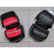 Hokky Mountain Bike Tube Bag Saddle Pack Equipment / Tas Perlengkapan Sepeda RANDOM