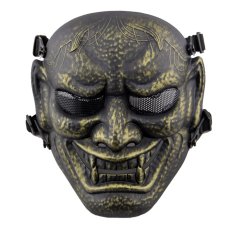 Horor Outdoor Games aktivitas Holloween masker menjaga ventilasi wajah topeng wajah penjaga (perunggu)