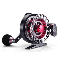 Hossen Terbang Kumparan Kawat Otomatis Spread 10 + 1 BB Paduan Aluminium Kiri/Tangan Kanan Es Rakit Pancing Kumparan spesifikasi: kanan Tangan-Internasional