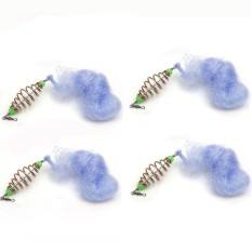Hot 10-Ukuran 4 Pcs Spring Konektor Lipat Jaring Ikan dengan Beads Luminous Carp Fishing Fish Trap Fishing Tackles Rede De Pesca-Intl