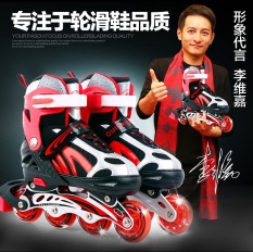 Inline Skating, Sepatu Roda, Roller Skates, Remaja, Dewasa, Pria dan Wanita Ukuran (S Kode 26-33) (M Kode 34-38) (L Kode 39-43)-Intl