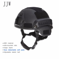 JJW Taktis Helm Airsoft Gear Paintball Kepala Protector With Night Vision Sport Camera Mount