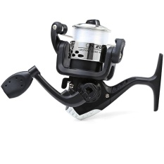 JL200 Elektroplating Alat Pemintal Pancingan Folding Lengan 3-Ball Bearing 5.2/1 dengan Transparan Memancing Kawat-Internasional