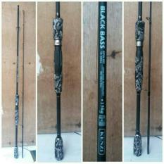 Joran Kenzi Black Bass Panjang 1-8 Meter 20Lbs Kekuatan 15 Kg