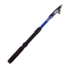 Joran Pancing Fiber Glass Sea Fishing Rod 5 Segments 2.45M