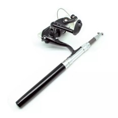 Joran Pancing Mini Model Pulpen 1,6 Meter - Mini Portable Extreme Pen Fishing Rod Length 1.6M With Fishing Kit
