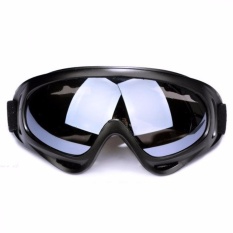 Kacamata Goggle Ski Tactical Sepeda Motor Pelindung Mata Lensa Wide UV Kacamata Motor Ski