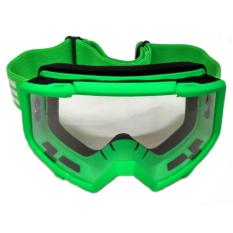 Kacamata Motocross Goggle OSBE Google Trail Hijau Stabilo